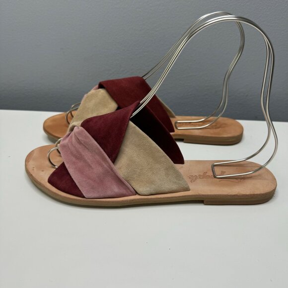 FREE PEOPLE rio vista rose suede sandals size 41 - Picture 2 of 9